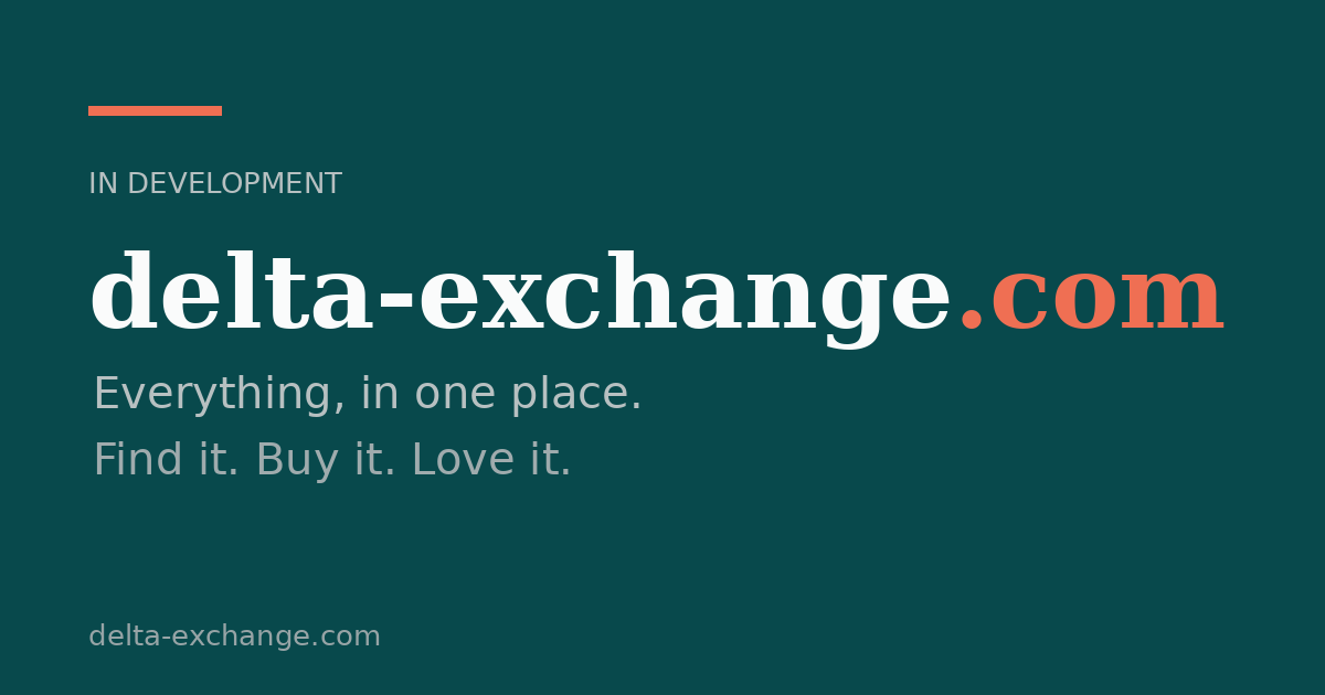 Link preview image for delta-exchange.com